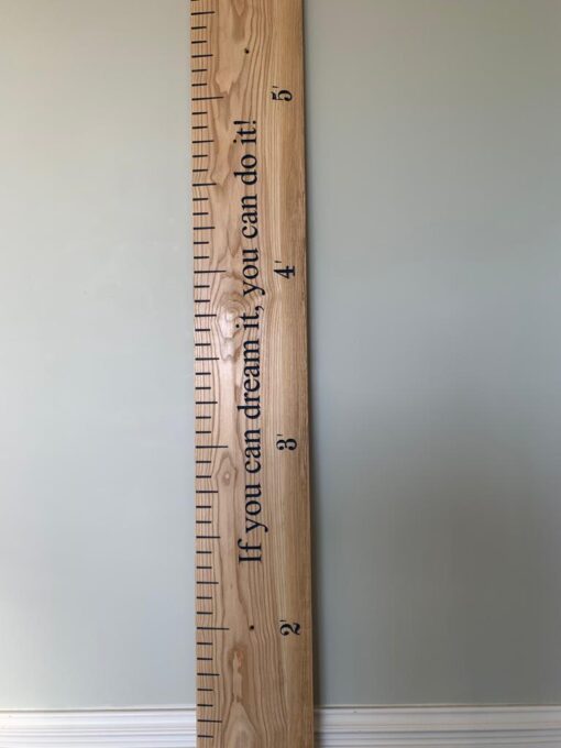 Personalised Height Ruler