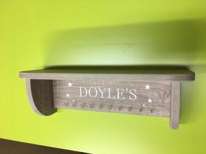 cambridge panel shelf with hooks