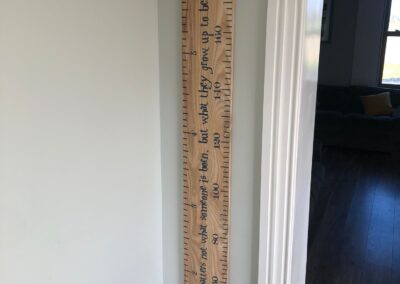 Personalised Height Ruler