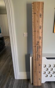 Personalised Height Ruler