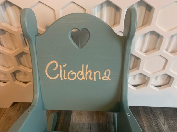 Children's Rocking Chair Painted - Image 11