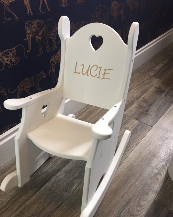 Children's Rocking Chair Painted - Image 2