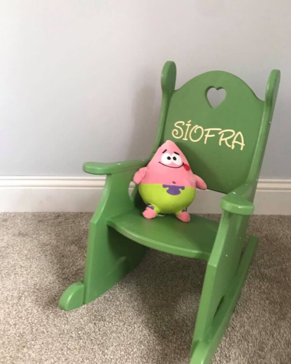 Children's Rocking Chair Painted - Image 9