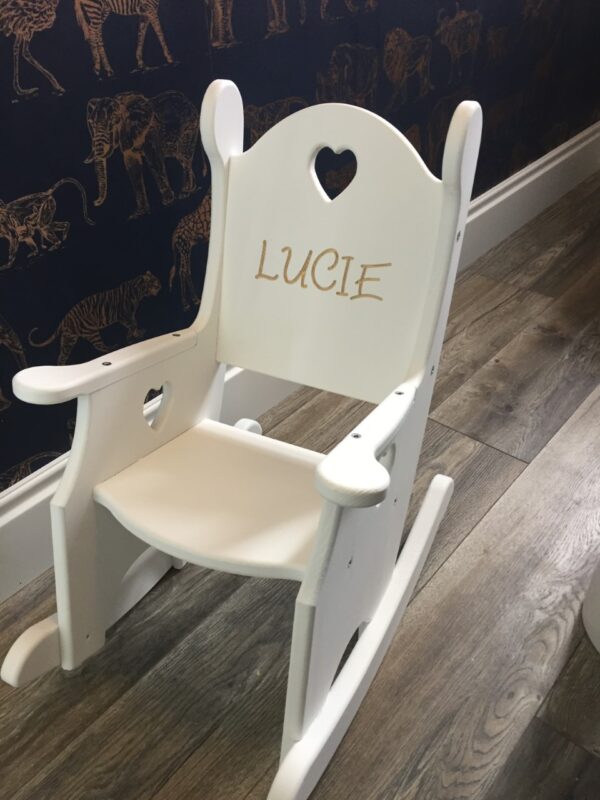 Children's Rocking Chair Painted - Image 7