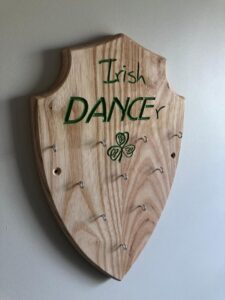 Irish dancer medal plaque