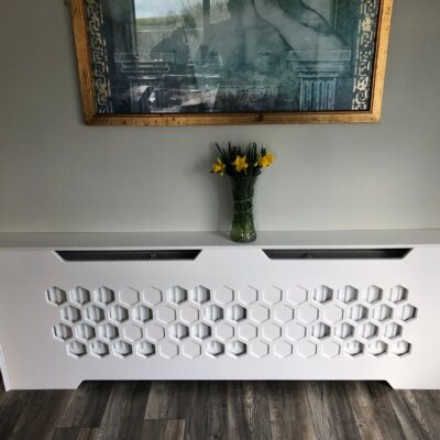 Honeycomb radiator cover