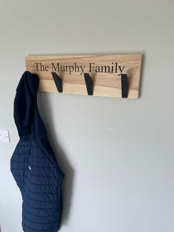 Coat Rack Made from Solid Ash