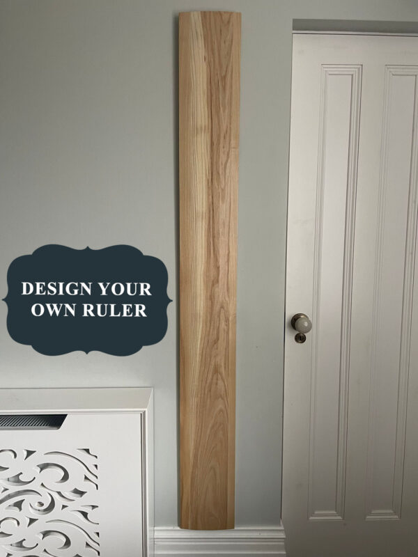 Ash Height Ruler with METRIC & FEET/INCHES