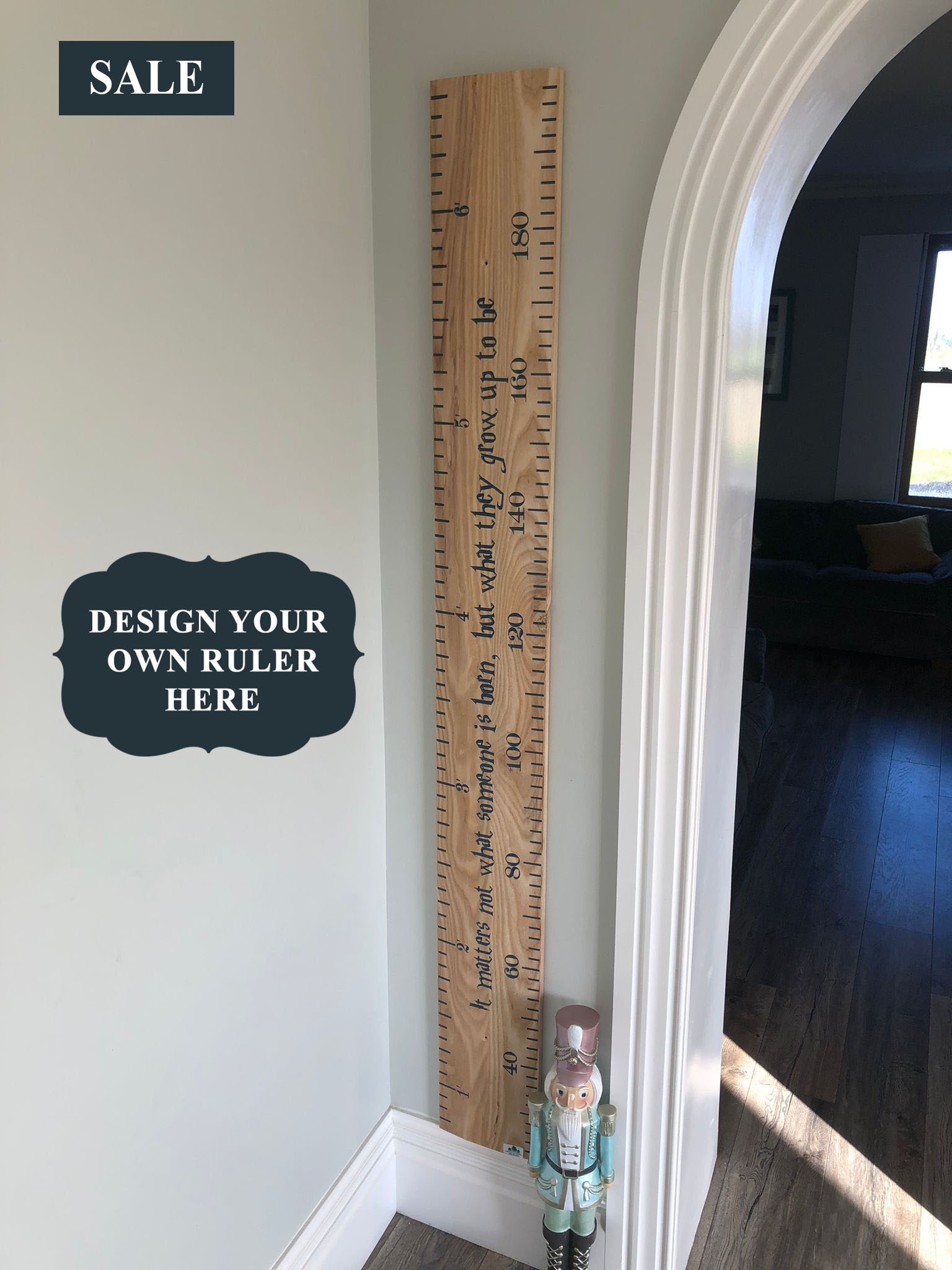 Personalised Height Ruler
